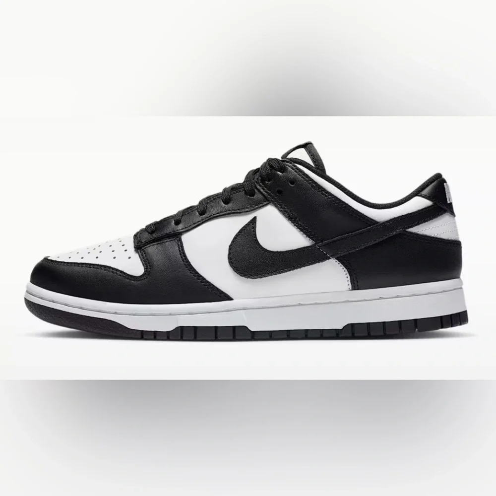 NIB [Nike] Dunk Low-Top “Pandas” Shoes Athletic Sneakers Men’s 11 / W 12.5 - Picture 4 of 15